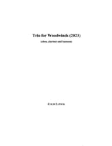 Trio for Woodwinds (2023) P.O.D cover